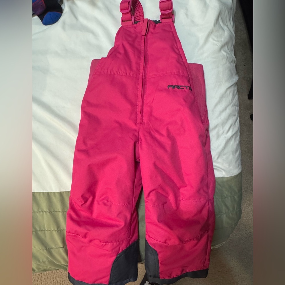 Arctix Kids' Fuchsia Overalls